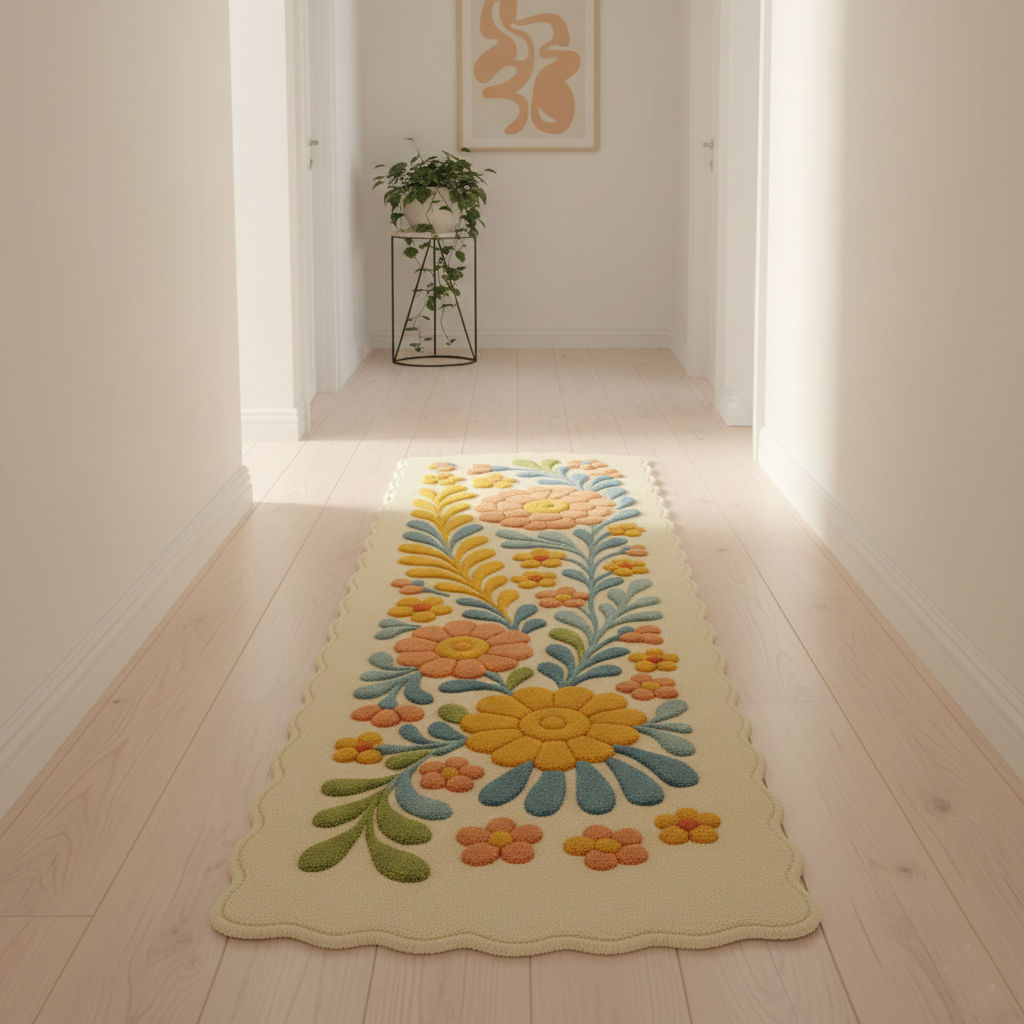 SOLERA - Hand Tufted Floral Carpet